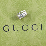 GUCCI グッチ ブランデッド カットアウトG リング・指輪
 シルバー925 9 シルバー【中古】
 レディース