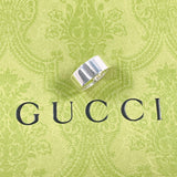 GUCCI グッチ ブランデッド カットアウトG リング・指輪
 シルバー925 9 シルバー【中古】
 レディース