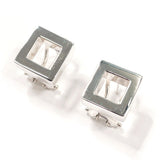 GUCCI グッチ スクエア ピアス
 シルバー925 シルバー【中古】
 レディース