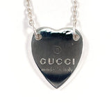 GUCCI グッチ トレードマーク ハート 223512 J8400 8106 ネックレス
 シルバー925 シルバー【中古】
 レディース