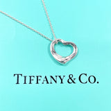 TIFFANY&Co. ティファニー オープンハート エルサペレッティ ネックレス
 シルバー925 シルバー【中古】
 レディース