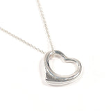 TIFFANY&Co. ティファニー オープンハート エルサペレッティ ネックレス
 シルバー925 シルバー【中古】
 レディース