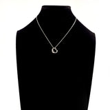 TIFFANY&Co. ティファニー オープンハート エルサペレッティ ネックレス
 シルバー925 シルバー【中古】
 レディース
