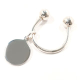 TIFFANY&Co. ティファニー ラウンド タグ キーリング キーホルダー
 シルバー925 シルバー【中古】
 ユニセックス