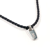 Georg Jensen ジョージジェンセン ネックレス
 シルバー925/レザー シルバー シルバー【中古】
 ユニセックス
