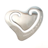 TIFFANY&Co. ティファニー ハート ブックマーク 50th MIKI Prune since 1972 その他小物
 シルバー925 シルバー【中古】
 ユニセックス