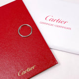 CARTIER カルティエ 1895 ウェディング リング B4071956 リング・指輪
 Pt950プラチナ 15.5 シルバー【中古】
 メンズ
