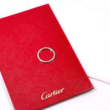 CARTIER カルティエ 1895 ウェディング リング B4077751 リング・指輪
 Pt950プラチナ/ダイヤモンド 10.5 シルバー【中古】
 レディース