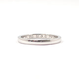 CARTIER カルティエ 1895 ウェディング リング B4077751 リング・指輪
 Pt950プラチナ/ダイヤモンド 10.5 シルバー【中古】
 レディース