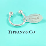 TIFFANY&Co. ティファニー オーバル タグ キーリング リターントゥ キーホルダー
 シルバー925 シルバー【中古】
 ユニセックス