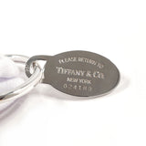TIFFANY&Co. ティファニー オーバル タグ キーリング リターントゥ キーホルダー
 シルバー925 シルバー【中古】
 ユニセックス