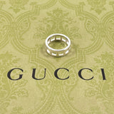 GUCCI グッチ オープン スクエア リング・指輪
 シルバー925 12 シルバー【中古】
 ユニセックス