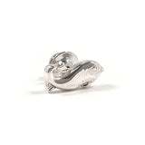 Georg Jensen ジョージジェンセン ラペルピン ヴィンテージ 魚 ブローチ
 シルバー925 シルバー【中古】
 メンズ