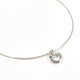 TIFFANY&Co. ティファニー ピアスド ハート ネックレス
 シルバー925 シルバー【中古】
 レディース