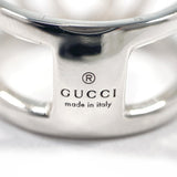 GUCCI グッチ インターロッキング G ワイドリング リング・指輪
 シルバー925 7 シルバー【中古】
 レディース