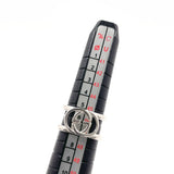 GUCCI グッチ インターロッキング G ワイドリング リング・指輪
 シルバー925 7 シルバー【中古】
 レディース