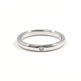 TIFFANY&Co. ティファニー スタッキング バンドリング エルサペレッティ リング・指輪
 Pt950プラチナ/ダイヤモンド 14.5 シルバー【中古】
 ユニセックス