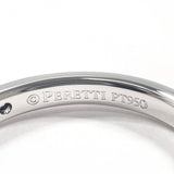 TIFFANY&Co. ティファニー スタッキング バンドリング エルサペレッティ リング・指輪
 Pt950プラチナ/ダイヤモンド 14.5 シルバー【中古】
 ユニセックス