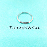 TIFFANY&Co. ティファニー ナイフエッジ リング・指輪
 Pt950プラチナ 18 シルバー【中古】
 メンズ