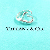 TIFFANY&Co. ティファニー オープンハート エルサペレッティ リング・指輪
 シルバー925 8 シルバー【中古】
 レディース