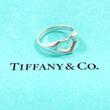 TIFFANY&Co. ティファニー オープンハート エルサペレッティ リング・指輪
 シルバー925 11 シルバー【中古】
 レディース