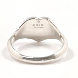 GUCCI グッチ ハート インターロッキングG 645544 J8410 1184 リング・指輪
 シルバー925/エナメル 13.5 シルバー【中古】
 レディース