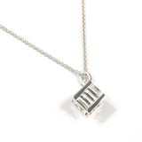 TIFFANY&Co. ティファニー アトラス キューブ ネックレス
 シルバー925 シルバー【中古】
 レディース