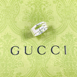 GUCCI グッチ ブランデッド カットアウトG リング・指輪
 シルバー925 16.5 シルバー【中古】
 メンズ