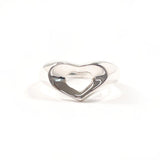 TIFFANY&Co. ティファニー オープンハート エルサペレッティ リング・指輪
 シルバー925 10.5 シルバー【中古】
 レディース
