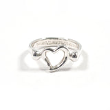 TIFFANY&Co. ティファニー オープンハート エルサペレッティ リング・指輪
 シルバー925 9 シルバー【中古】
 レディース
