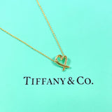 TIFFANY&Co. ティファニー ラビングハート パロマピカソ ネックレス
 K18イエローゴールド ゴールド【中古】
 レディース