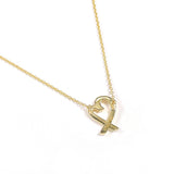 TIFFANY&Co. ティファニー ラビングハート パロマピカソ ネックレス
 K18イエローゴールド ゴールド【中古】
 レディース