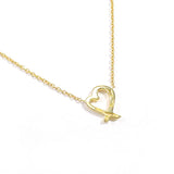 TIFFANY&Co. ティファニー ラビングハート パロマピカソ ネックレス
 K18イエローゴールド ゴールド【中古】
 レディース