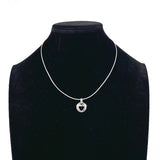 TIFFANY&Co. ティファニー ピアスド ハート ネックレス
 シルバー925 シルバー【中古】
 レディース