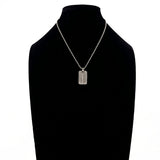 TIFFANY&Co. ティファニー アトラス プレート ボールチェーン ネックレス
 シルバー925 シルバー【中古】
 ユニセックス