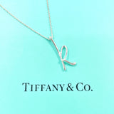 TIFFANY&Co. ティファニー レター K イニシャル エルサペレッティ ネックレス
 シルバー925 シルバー【中古】
 レディース