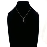 TIFFANY&Co. ティファニー レター K イニシャル エルサペレッティ ネックレス
 シルバー925 シルバー【中古】
 レディース