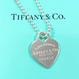 TIFFANY&Co. ティファニー ハート タグ リターントゥ ネックレス
 シルバー925 シルバー【中古】
 レディース