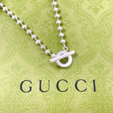 GUCCI グッチ ボールチェーン 602736 J8400 8106 ネックレス
 シルバー925 シルバー【中古】
 ユニセックス