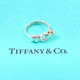 TIFFANY&Co. ティファニー フック＆アイ リング・指輪
 シルバー925/K18イエローゴールド 9 シルバー シルバー【中古】
 レディース