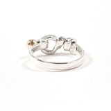 TIFFANY&Co. ティファニー フック＆アイ リング・指輪
 シルバー925/K18イエローゴールド 9 シルバー シルバー【中古】
 レディース