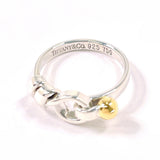 TIFFANY&Co. ティファニー フック＆アイ リング・指輪
 シルバー925/K18イエローゴールド 9 シルバー シルバー【中古】
 レディース