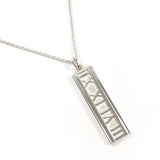 TIFFANY&Co. ティファニー アトラス バー ネックレス
 シルバー925 シルバー【中古】
 レディース