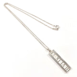 TIFFANY&Co. ティファニー アトラス バー ネックレス
 シルバー925 シルバー【中古】
 レディース
