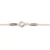 TIFFANY&Co. ティファニー アルファベット レター M エルサペレッティ ネックレス
 シルバー925 シルバー【中古】
 レディース