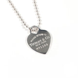 TIFFANY&Co. ティファニー ハート タグ リターントゥ ネックレス
 シルバー925 シルバー【中古】
 レディース