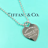 TIFFANY&Co. ティファニー ハート タグ リターントゥ ネックレス
 シルバー925 シルバー【中古】
 レディース