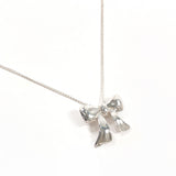 TIFFANY&Co. ティファニー リボン ネックレス
 シルバー925 シルバー【中古】
 レディース