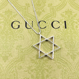 GUCCI グッチ スターオブダビデ ネックレス
 シルバー925 シルバー【中古】
 ユニセックス