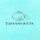 TIFFANY&Co. ティファニー オープンハート エルサペレッティ リング・指輪
 シルバー925 9.5 シルバー【中古】
 レディース